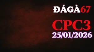 Video Đá Gà Trực Tiếp CPC3 Hôm Nay 25012026 Mới Nhất